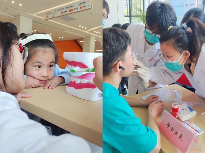 口腔健康 身心健康——百家乐投注
师生在百家乐投注
五象门诊部开展“世界口腔健康日”健康宣教活动 第 3 张